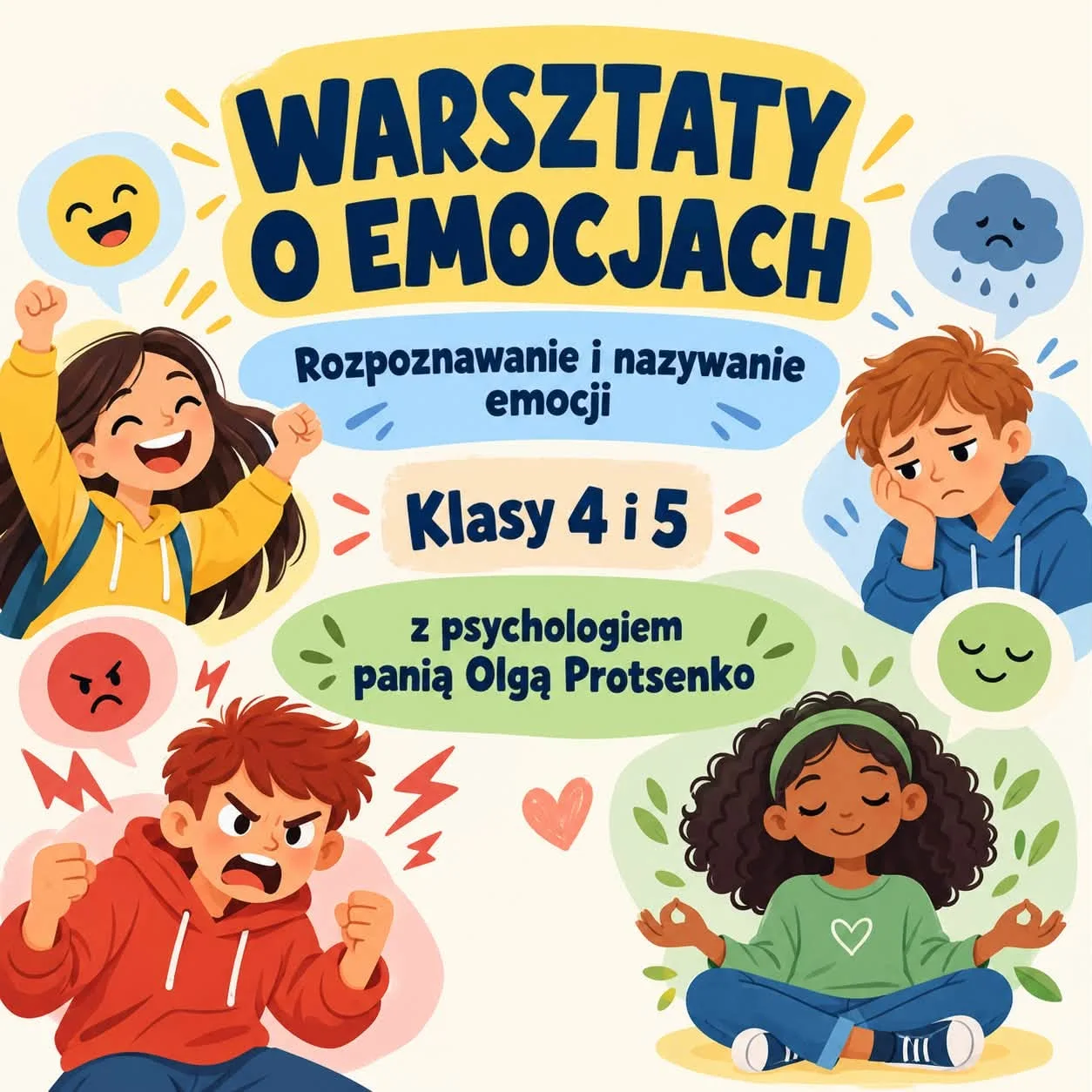 Warsztaty o emocjach — klasy 4 i 5 - zdjęcie 16